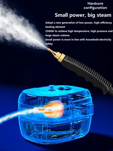 고압 고온 스팀 청소기, 에어컨 주방 후드, 자동차 스팀 청소기, 물 탱크, 2500W, 220V, 110V 4