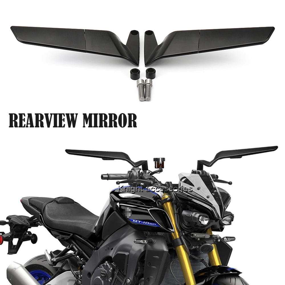 Mt10 Moto Wind Wing Specchietto Retrovisore Rotante Regolabile Per Yamaha Mt-10 Sp Mt10 Mt 10 Abs Mt10 2023