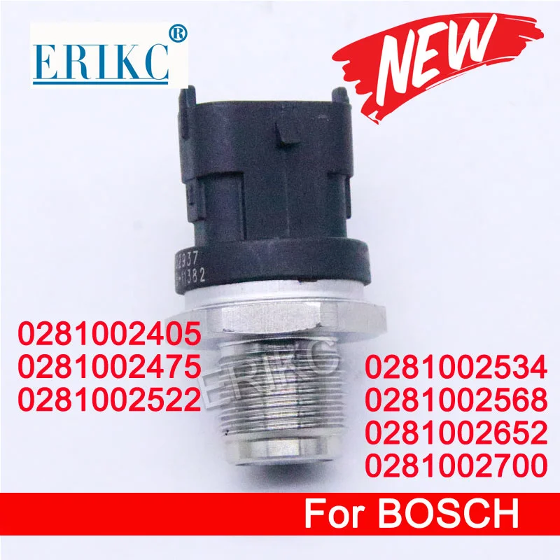 0281002405 0281002475 0281002522 Fuel Pressure Sensor 0281002534 0281002568 0281002652 0281002700 For Bosch