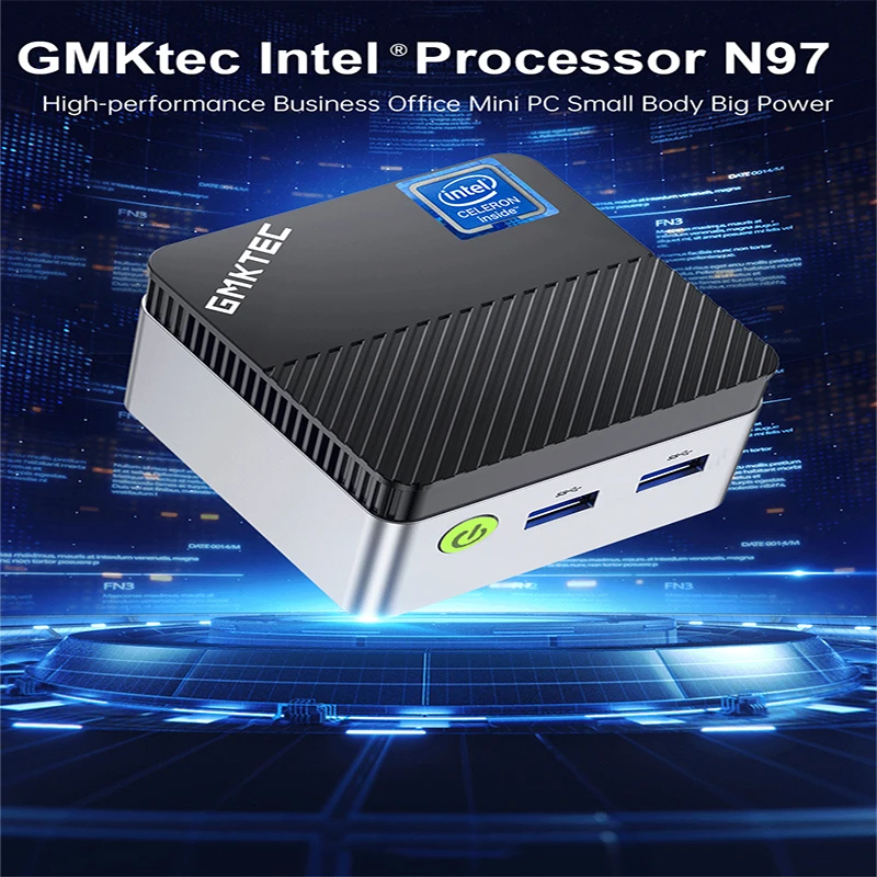 GMKtec Mini PC GMK G5 NUCBOX Intel N97 system Window 11Pro DDR5 4800MHz WIFI 5 BT 5.0 GMKtec Mini Pc 2