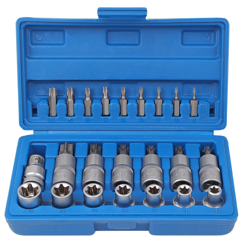1/2 Bit Socket Set Tools Hexagon socket auto repair tool Set Socket