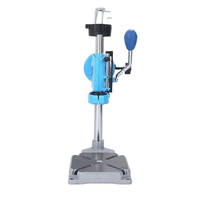 High Quality Rotary Tool Workstation Drill Stand Aluminium Electric Drill Stand for Woodworking Tools image 1