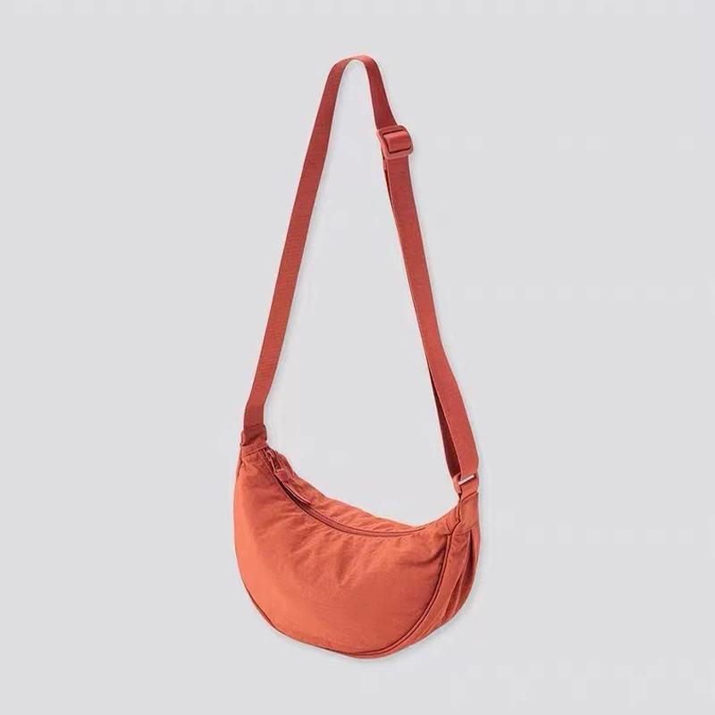 

Popular Women'S Nylon Messenger Bag Fashion Trend Student Girls Lightweight Dumping Bag Female Small Simple Cloth Shoulder Bag