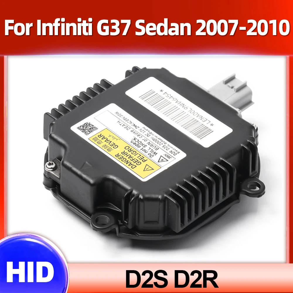 

D2R D2S Car HID Xenon Headlight Bulb Ballast Igniter Control Unit OEM LENA00L9NHA6454 For Infiniti G37 Sedan 2007 2008 2009 2010