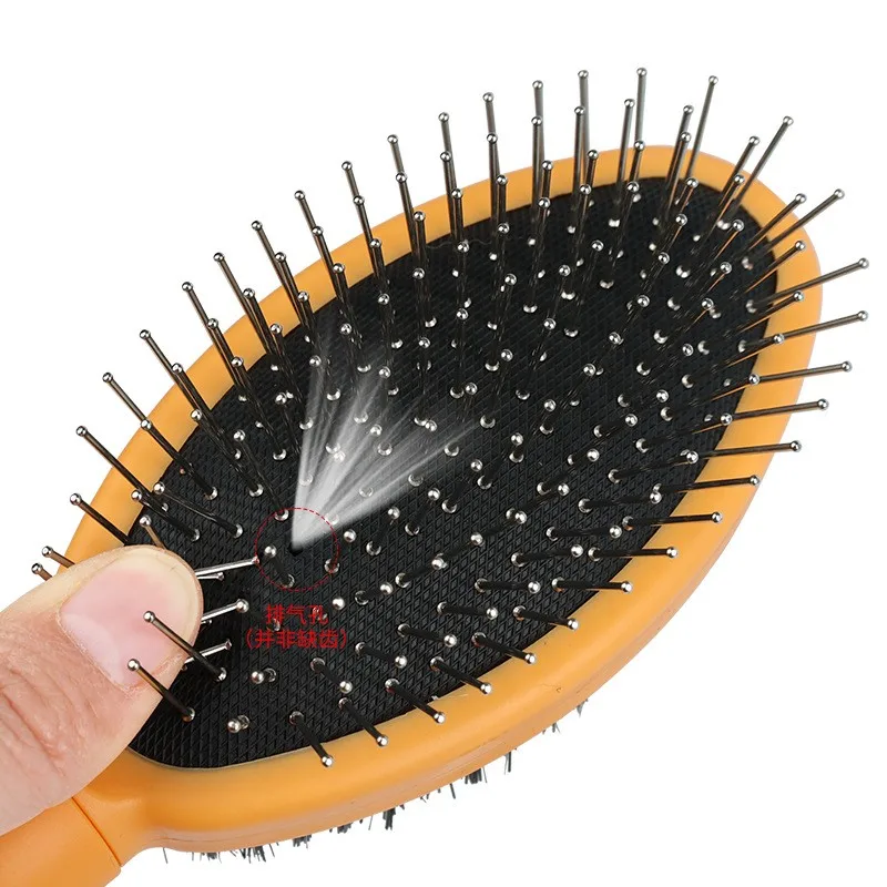 Dog Comb Pet Hair Remover Double-sided Combs for Cats Cleaning Tools Massage Dog Grooming Brush Long Hair Cat Brush Pet Products images - 6
