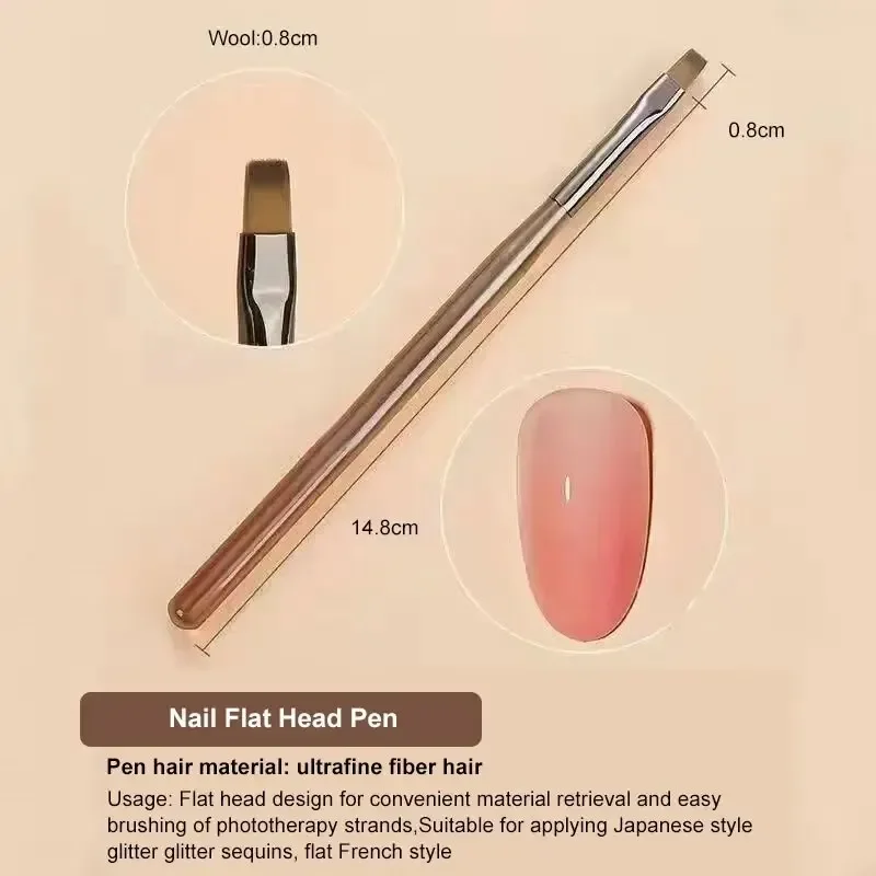 9-Piece Nail Art Brush Set 6