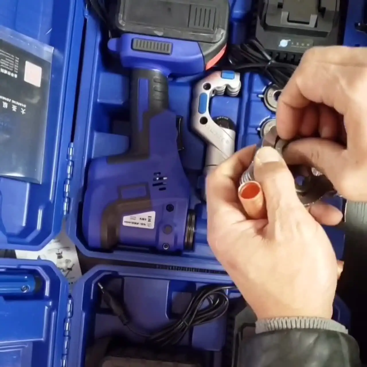 Электрический развальцовочный инструмент E800AML перезаряжаемая развертка