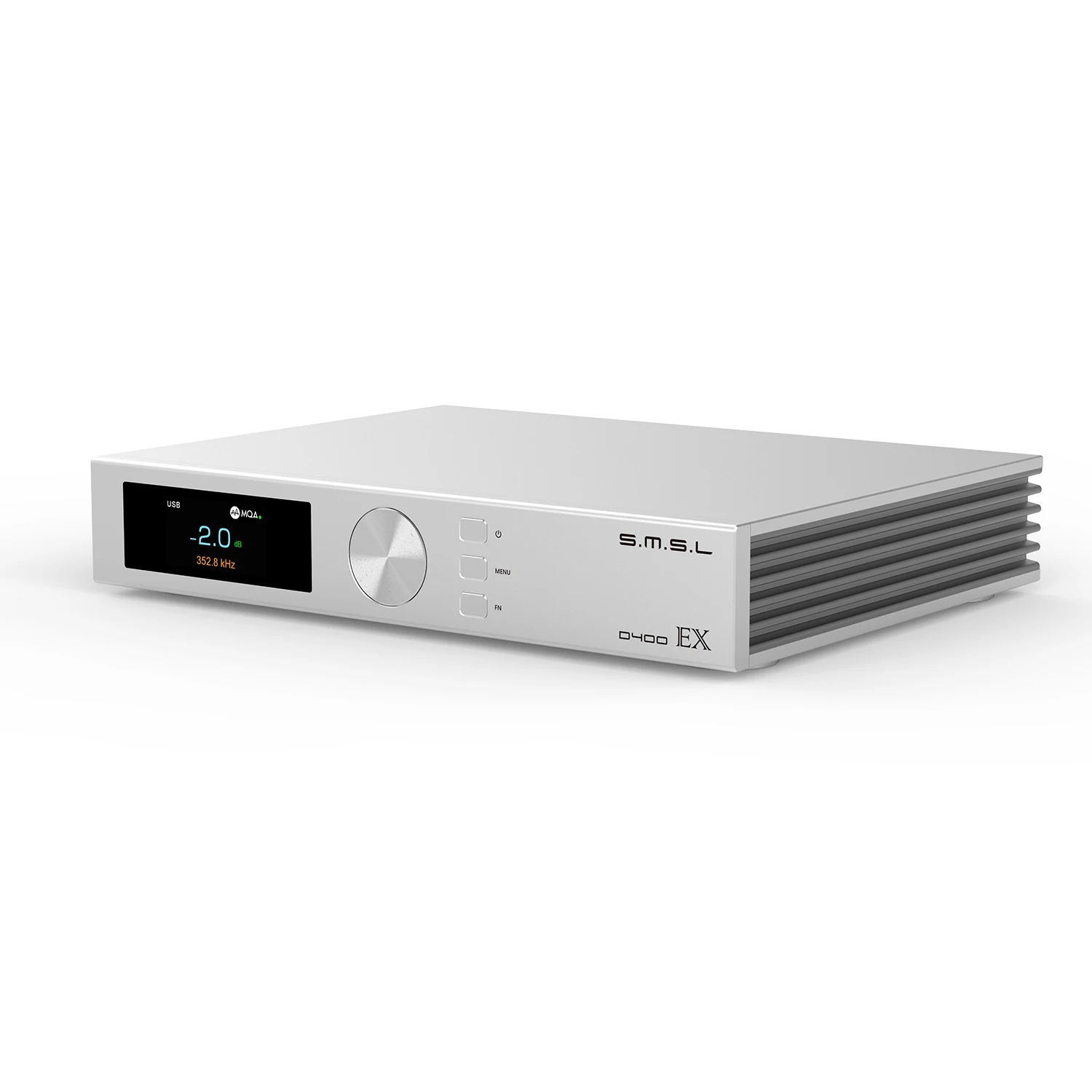 SMSL D400EX 오디오 DAC 1*AK4191 2*AK4499EX OPA1612A LME49720 XU316 MQA-CD DSD512 32비트/768kHz BT I2S 리모컨 포함