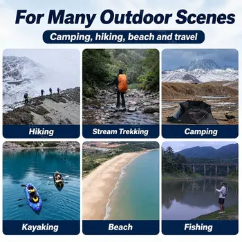 3F UL GEAR Waterproof Vacuum Compression Bag Manual Air Release Storage Sack for Camping Hiking Travel Clothes Gear 3F UL GEAR 5