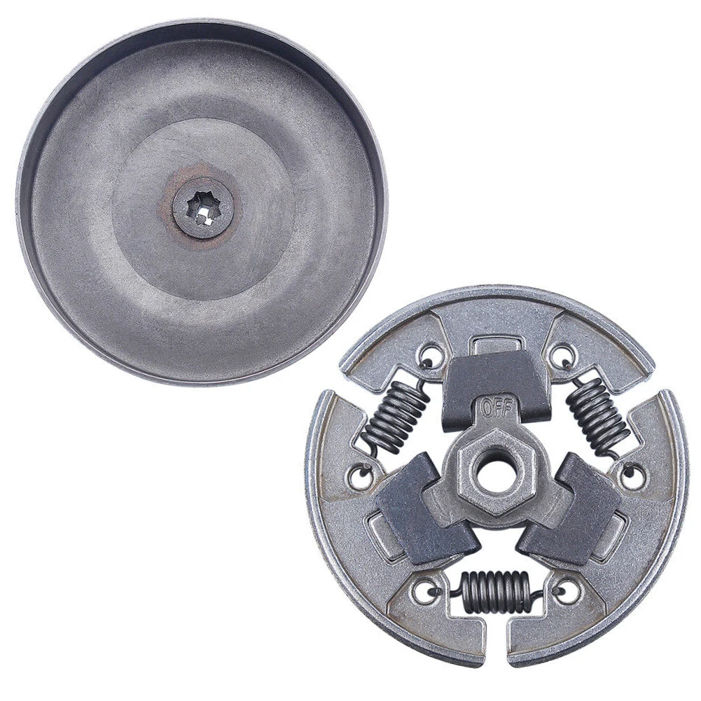 

2pcs Clutch Drum Kit For Stihl FS85 FS80 FC80 FC85 HT70 HT75 Trimmer Parts Garden Lawn Mower Replacemnet Clutch And Clutch Drum