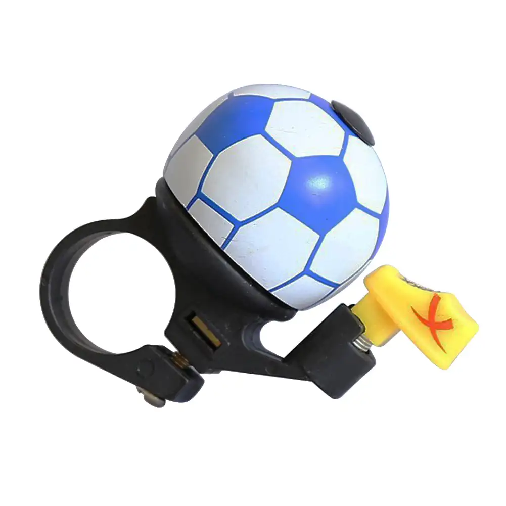 Kids' Cartoon Football Bicycle Bell - Cute Handlebar Accessory