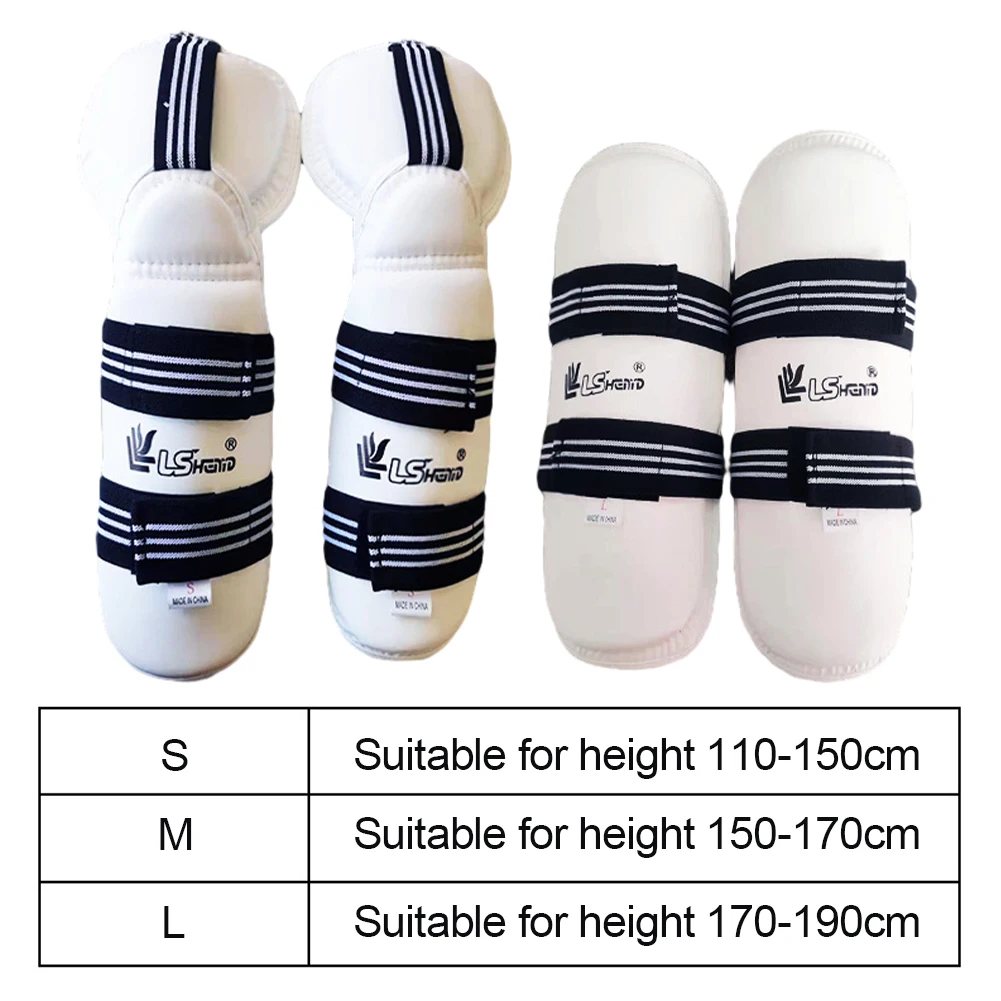 Adult Martial Arts Training Protective Gear Set - Arm & Leg Guards for Taekwondo, Karate, and Boxing