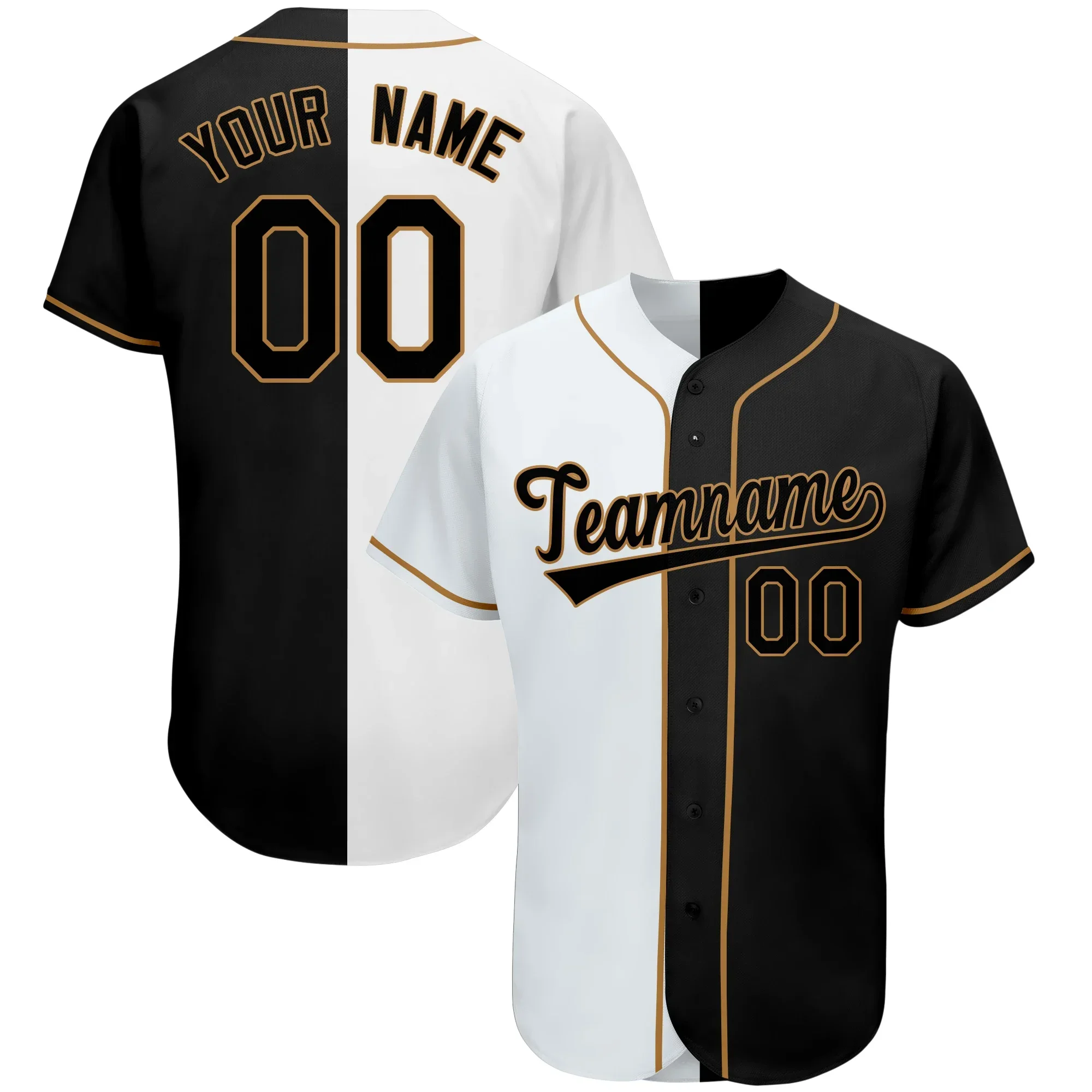 Camiseta de béisbol personalizada por sublimación, diseño de impresión para entrenamiento de juego de softbol profesional de liga universitaria, camiseta de béisbol para hombres y jóvenes