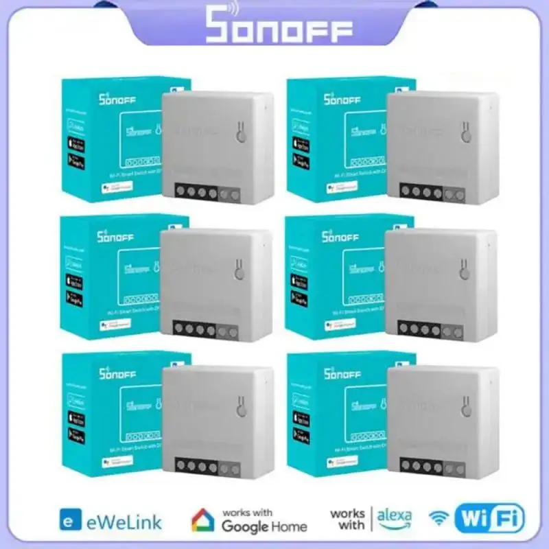 

Смарт-выключатель SONOFF Mini R2 с поддержкой Wi-Fi и таймером