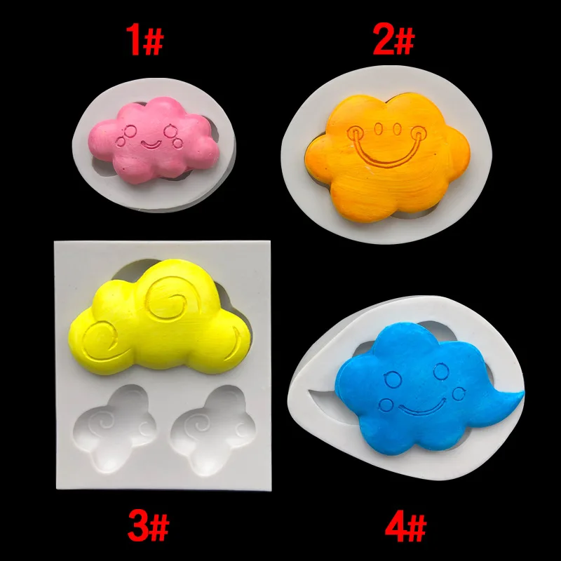 Fondant Diy Brickearth Modeling Tools A Variety Of White Clouds