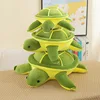 MINISO 25/35/45/55cm Kawaii Tortoise Plush Toy Stuffed Soft Animal Sea Turtle Pillow Cushion Home Decor Kids Girls Birthday Gift 4