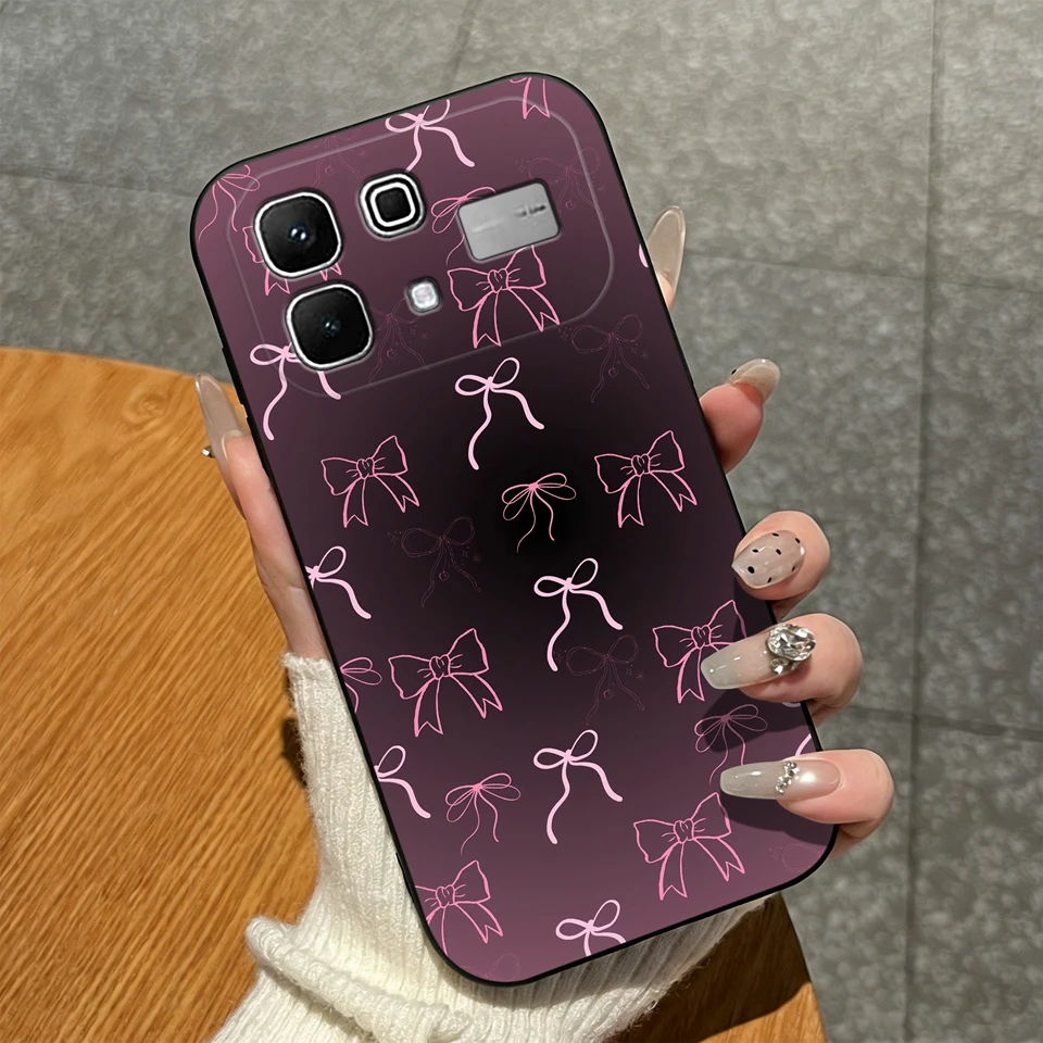 Pretty Flower Leopard Print Non-Slip Matte Silicone Case - Stylish Protective Shell