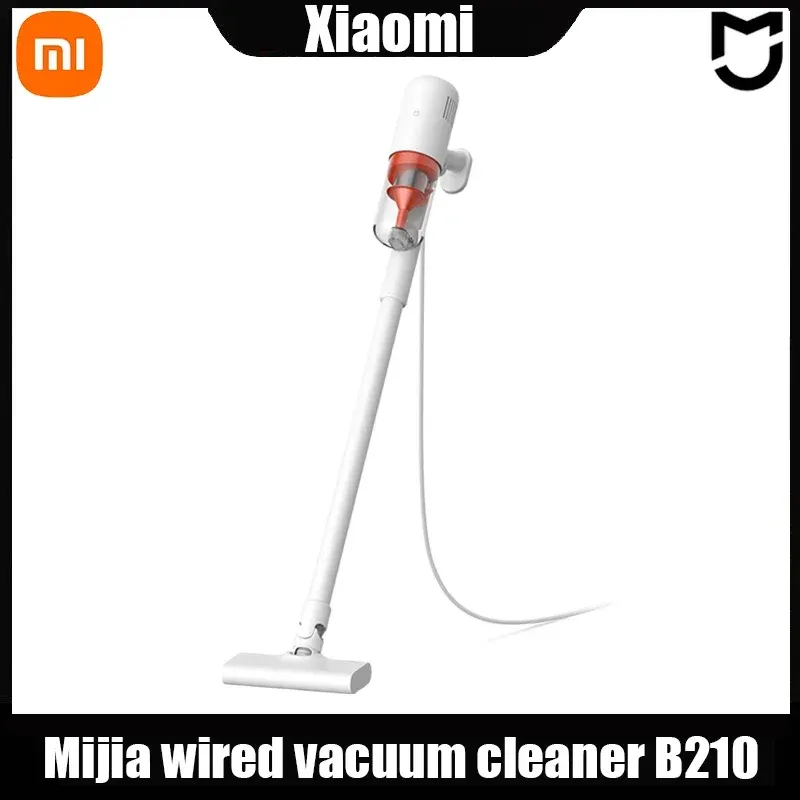 Xiaomi Mijia Wired Vacuum Cleaner B210 16kPa Suction Ultra-thin Rotating Floor Brush Home Upgrade 0.5L Visual Dust Removal