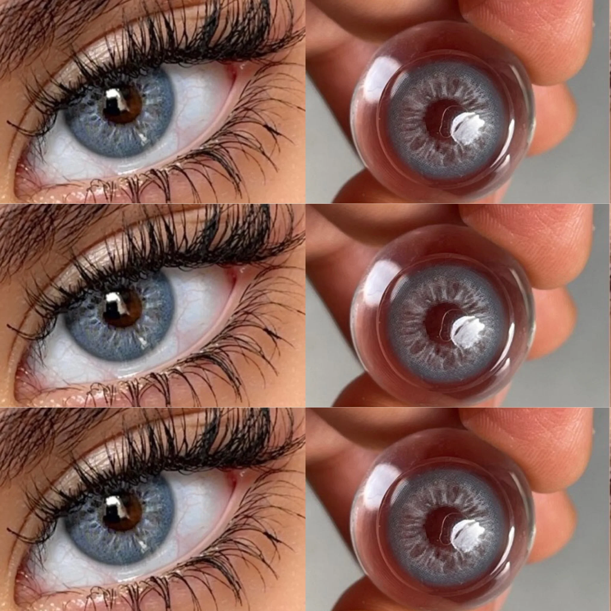 VISUASHOW Unspoken Green Contact Lenses - Natural Eye-Enhancing Beauty