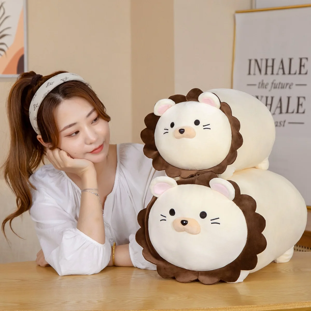 Kawaii Therapy Stuffed Lion Plush - Limited Edition