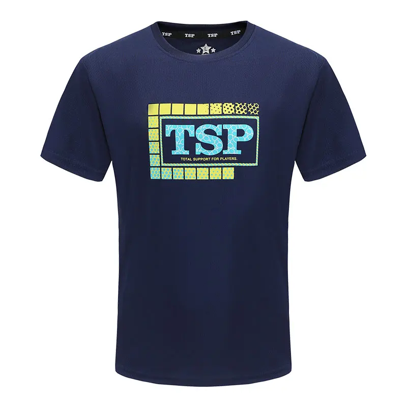 Sport T Shirt Badminton Table Tennis Clothes Set TSP Table Tennis Jerseys T-shirts for Men / Women Ping Pong Cloth Sportswear Training T-Shirts