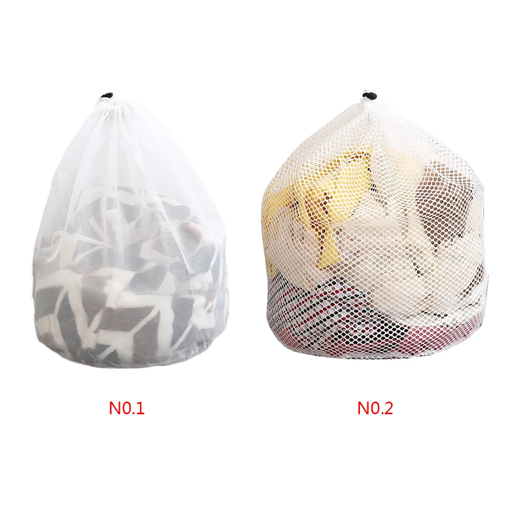 3 Size Mesh Laundry Bags Delicates Travel Storage Organize Bag Blouse Bra Stocking Underwear Clothing Washing Pouch