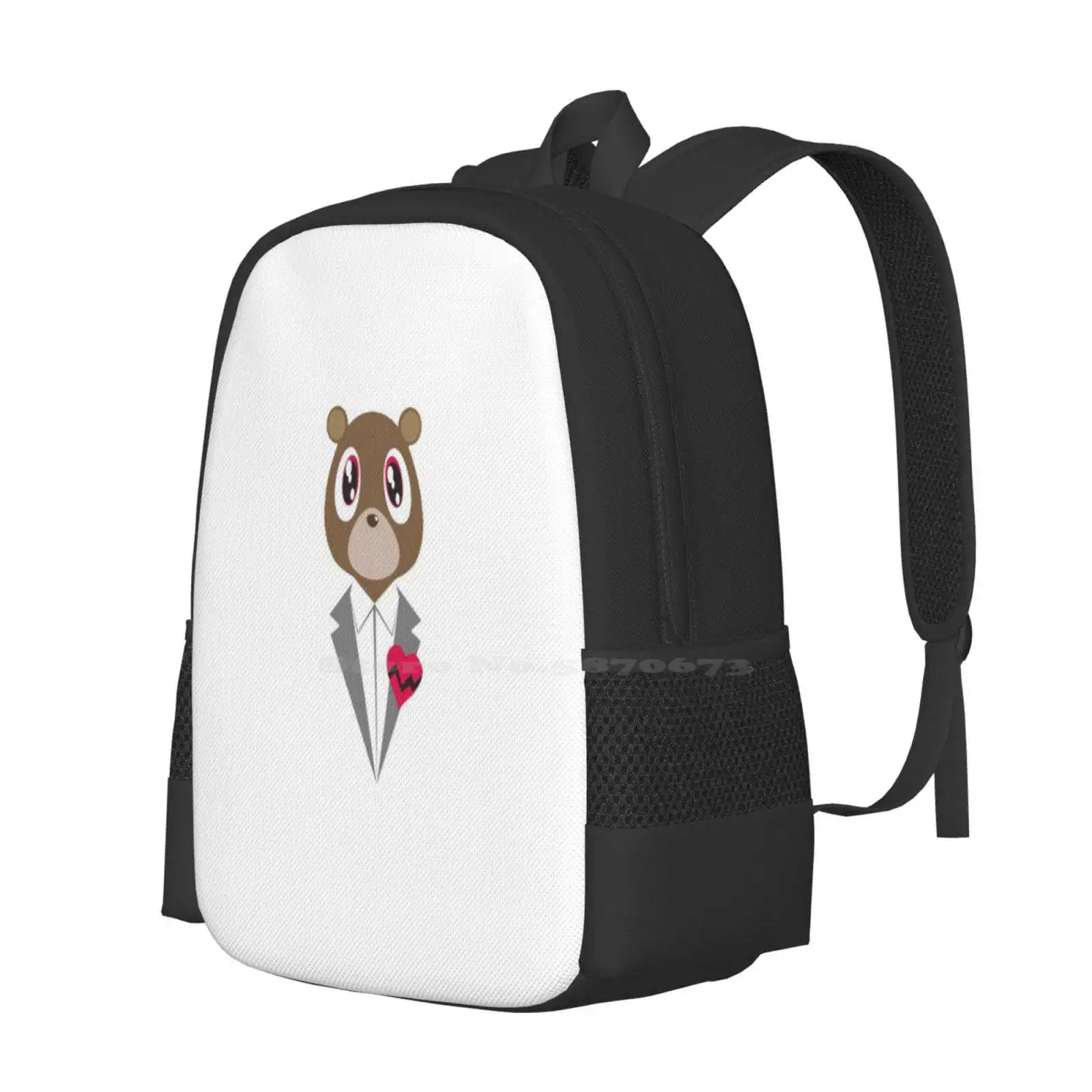 kanye west face backpack