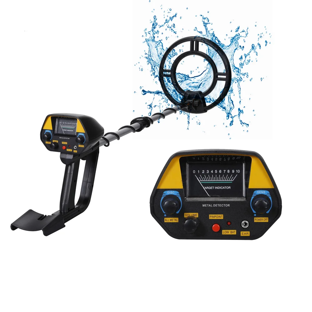 

High Sensitivity Metal Detector MD940 with All-Metal/DISC/Pinpoint Functions,Impermeable 10"Coil for Detecting Better SALE