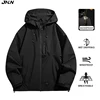 JNLN Unisex Waterproof Windbreaker Outdoor Sport Windproof Single-Layer Jacket Men Women Hiking Climbing Trekking Rain Coat