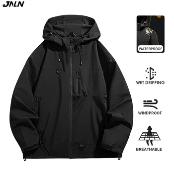 JNLN Unisex Waterproof Windbreaker 1