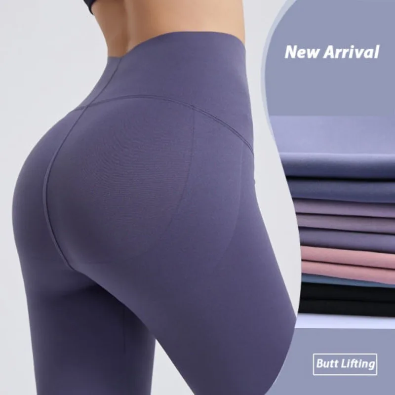 

Super Stretchy High Waist Fiess Leggings Women Close Sexy Butt Lift Slim Fit Yoga Pants Breathable Lightweight Workout Tights