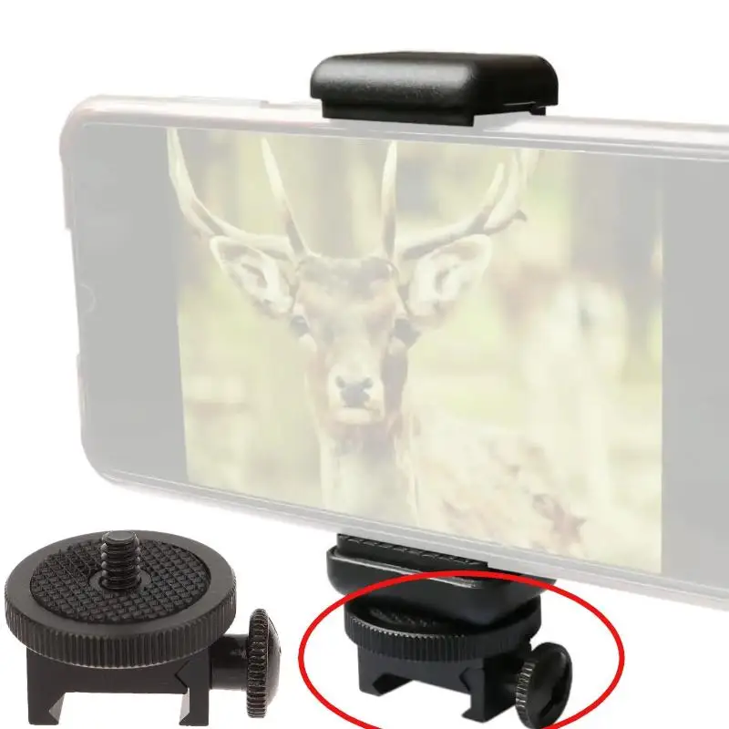 Picatinny Side Rail, 1/4-inch Screw Camera Mount: Perfect for 21mm-25mm Hunting Accessories