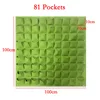 81 Pockets 100x100cm