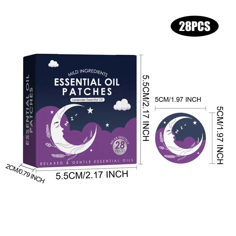 Sleep aid Patches 28PCS Sleep Stickers Self-adhesive Mood Calming And Bed Time Stickers For Kids And Adults For Relaxation