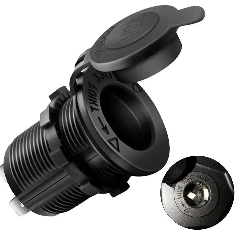 12V-24V 자동차 개조 소켓 자동차 개조 시가 라이터 여성 소켓 자동차 충전기 소켓