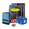 High Efficiency Off Grid Solar Energy System Solar Panel Kit Inverter Set Pv System For Home
