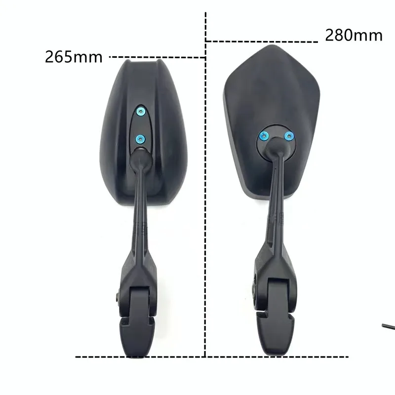 혼다 MSX125 GROM MSX 125 오토바이 백미러 스쿠터용, E-Bike 백미러, 8mm, 10mm