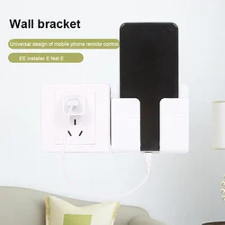 Wall Charger Holder Mobile Phone Hanging Stand Mount Bracket Multifunctional Hanger Shelf Home Storage Organization Tools