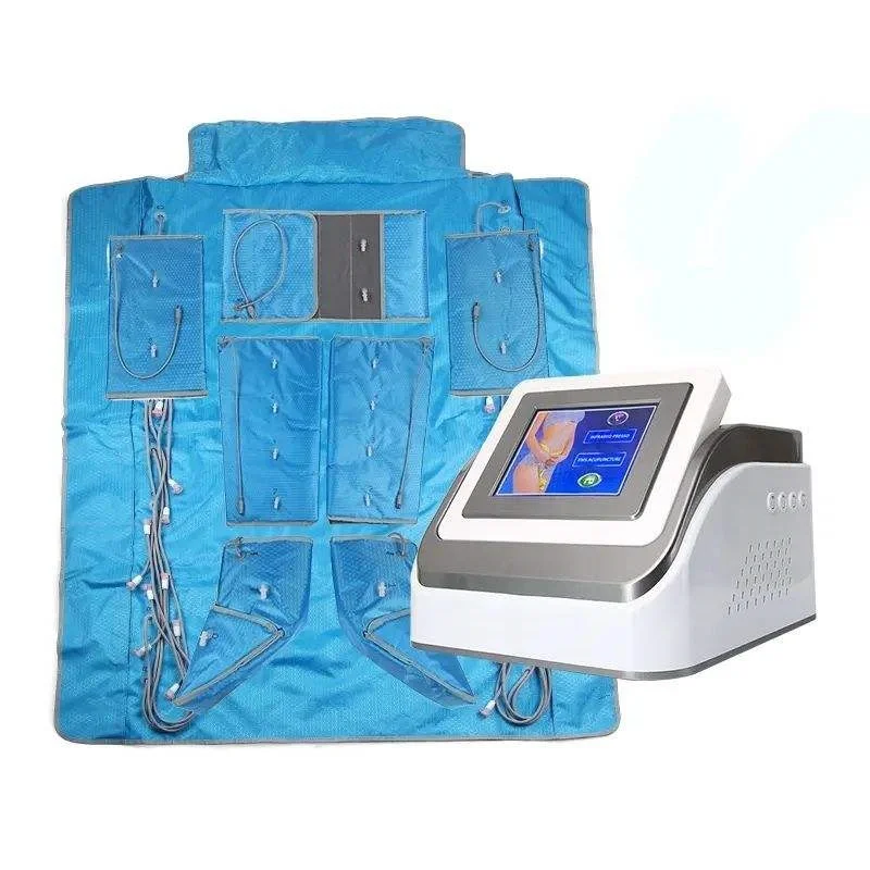 3-in-1 Full Body Compression Massage Therapy Kit Touch Screen Lymphatic Drainage Machine for Legs Buttocks Arms-Pressure Thera