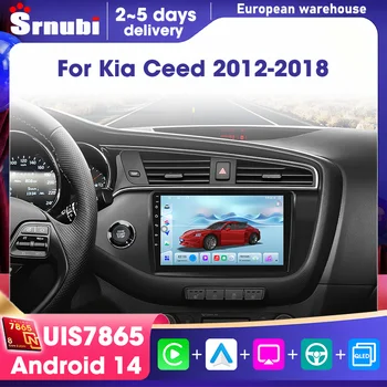 UIS7865 Radio para Auto de 8 Núcleos con Carplay Inalámbrico para Kia Ceed 2012-2018, Reproductor Multimedia Android Auto, Navegación GPS, Pantalla Táctil QLED, Bluetooth 5.4, Audio DSP, WIFI 5GHz, Sistemas Inteligentes Automotrices 1