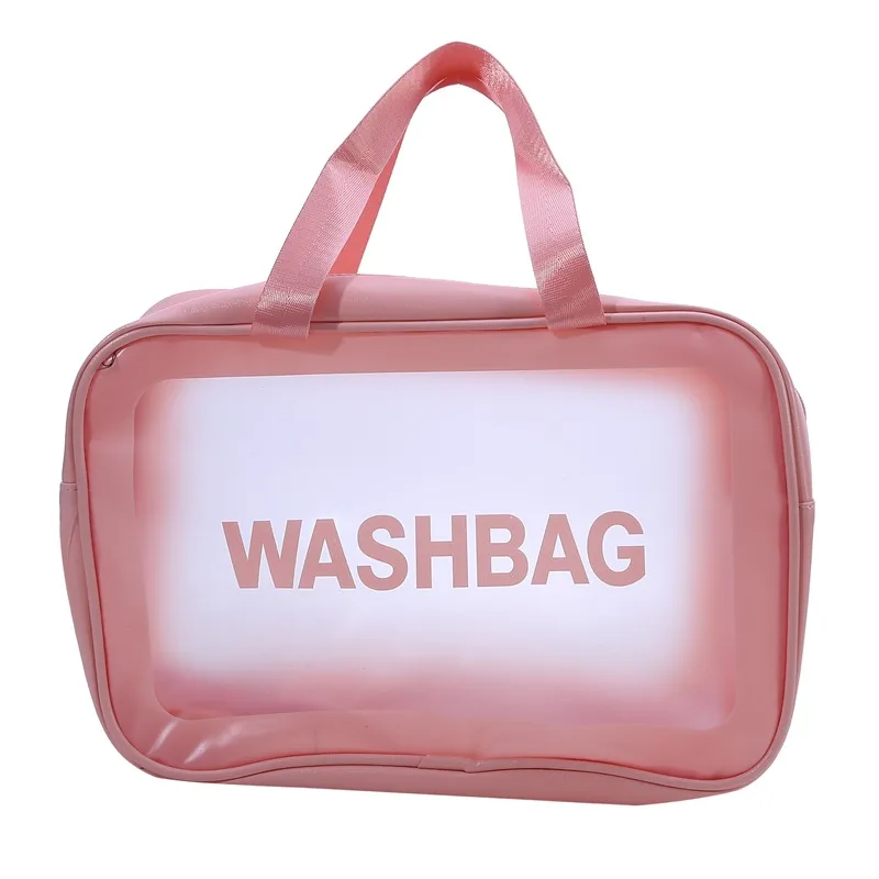 Dry Wet Separation Swimming Wash Bag Double Layer Portable