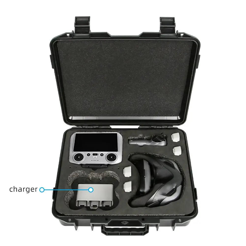 DJI Neo N3 Flight Goggles Storage Explosion-Proof Carrying Case Portable Safety Box Dust-proof Anti-scratch Drone Accessory dji case,drone case,drone accessories,flight glasses case