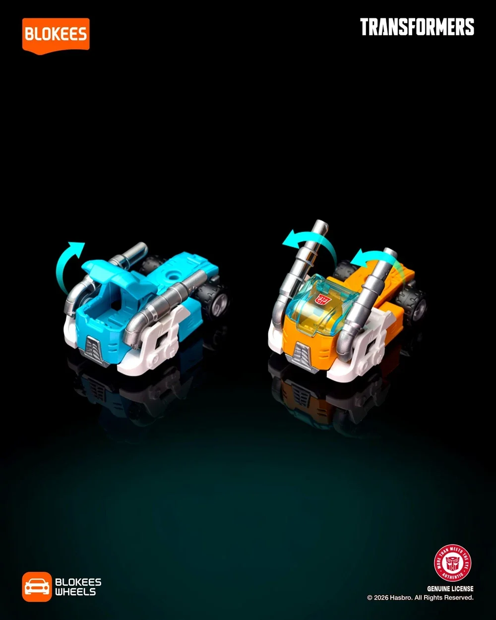 Blokees Wheels | TRANSFORMERS C02 Wreck N' Rule Full Set Of 12 Box