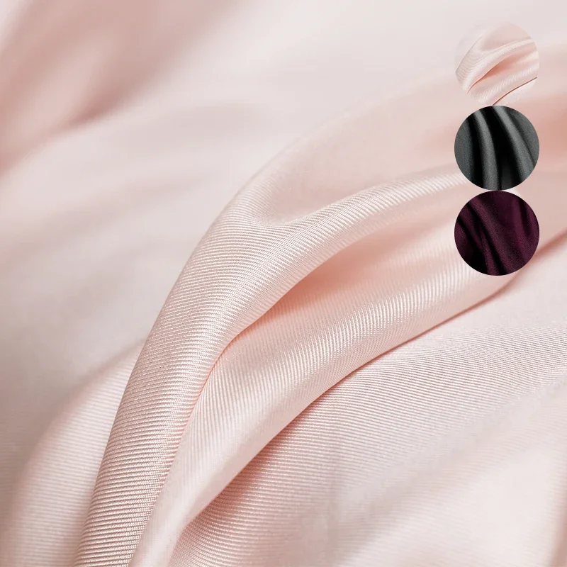 

Redraspberry 5A Class High Quality 18momme Silk Twill Fabrics 100%Silk Garment Material Women Dress Sewing Cloth Freeshipping