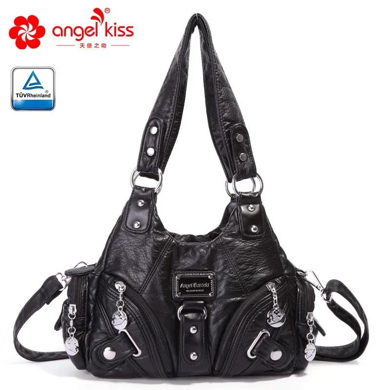 Women Handbags Tote Bag Top-handle Purse Satchel Multi-Pockets Shoulder Bag Hobos Phone Pack nylon crossbody bag,pu leather shoulder bag,crossbody bag,soft leather crossbody bag,shoulder bag,leather handbag,womens bag,womens shoulder bag