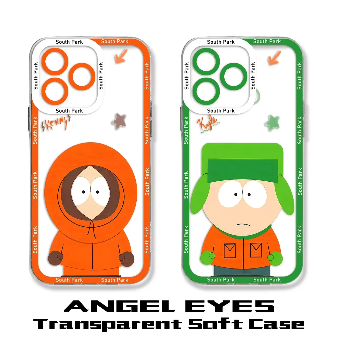 Transparent Protective Phone Cover - Sleek Clear Design