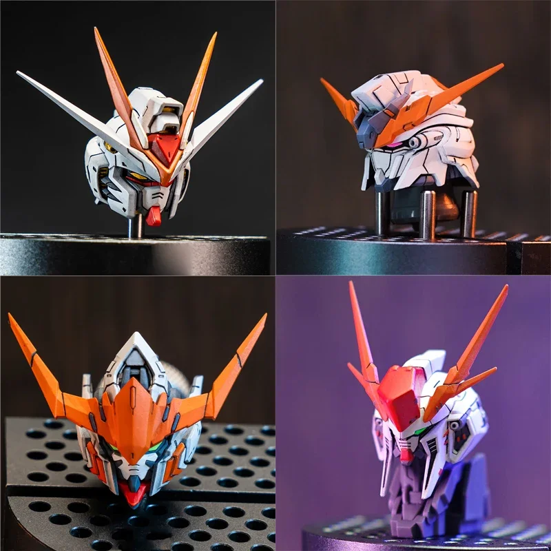 

MG STRIKE FREEDOM Barbatos Sinanju 3D Printing Head Face Parts Assembly Plastic Model Kit Action Toy Figures Gifts