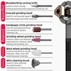 90° Electric Elbow Grinding Machine Jewelry Dental Wood Grinder Grinding Machine Die Polisher Ceramic Tile Cleaning Tools 2