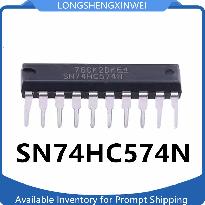 

1 шт. новый оригинальный SN74HC574N 74HC574N DIP-20 Встроенный триггер D-типа