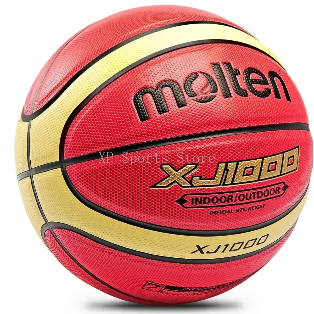 Molten XJ1000 Size 7 Basketball Wear Resistant PU Leather Indoor/Outdoor Training BALL view 3